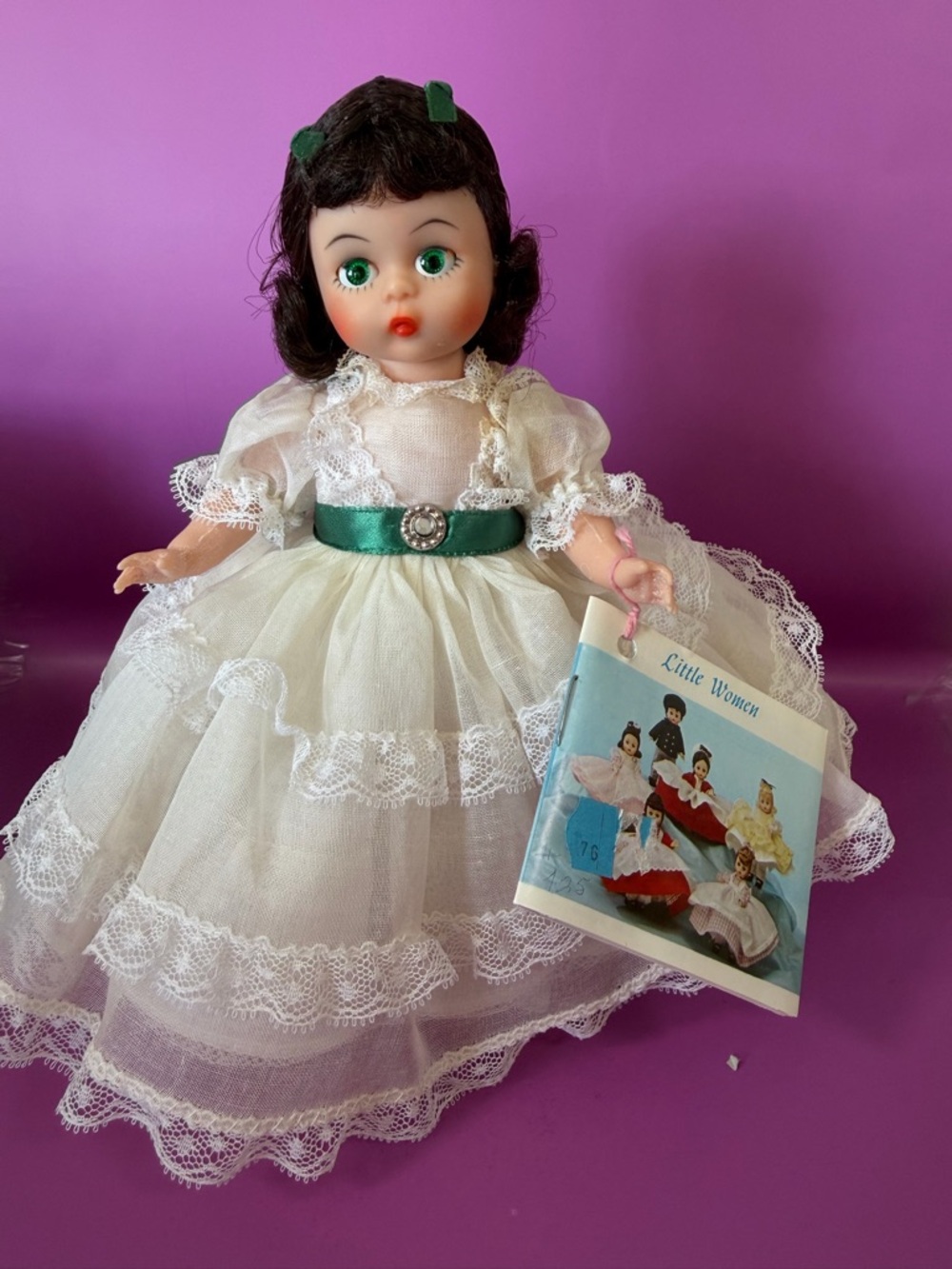 Vintage Madame Alexander Gone with the Wind Scarlett Doll W Box And Tag  #425